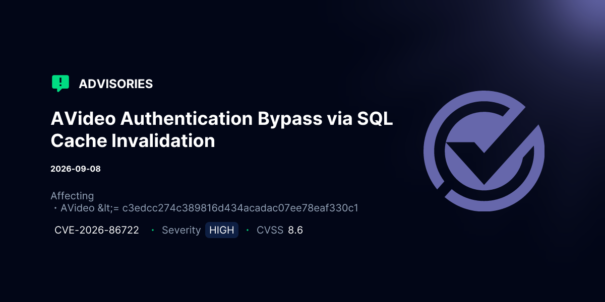 Avideo Authentication Vulnerabilities Expose Systems to Exploitation