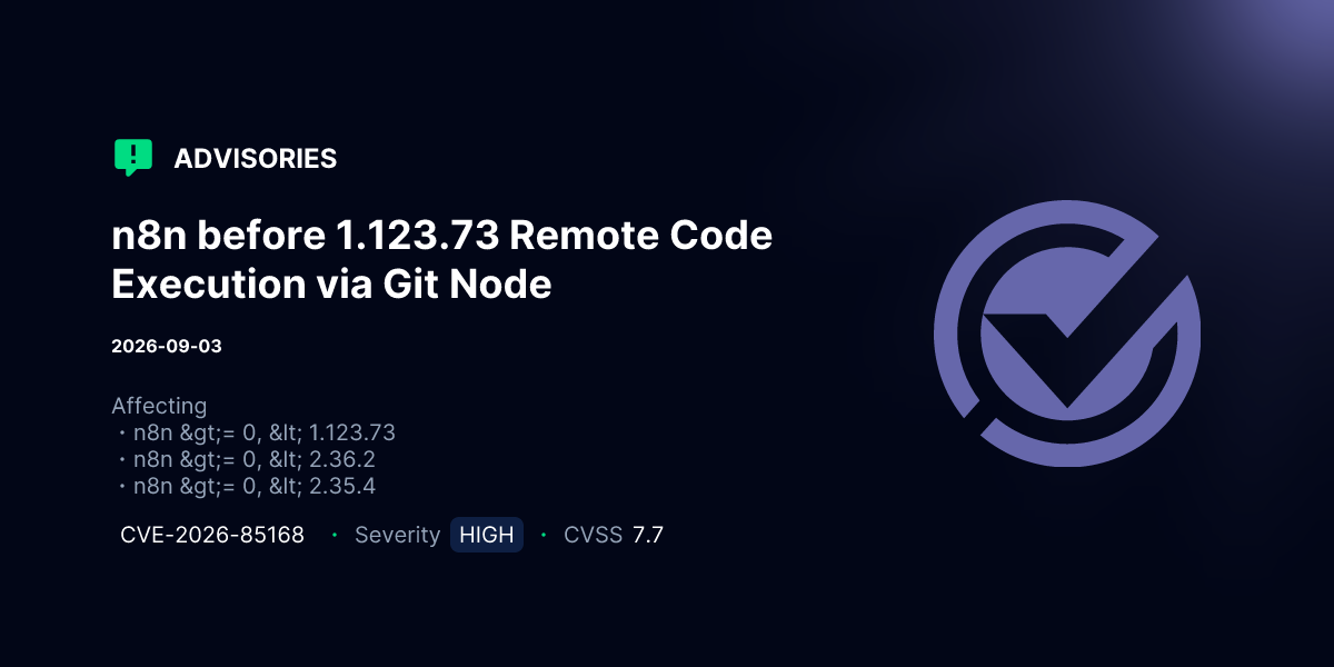 Remote Code Execution Vulnerabilities in n8n and LibreNMS Disclosed