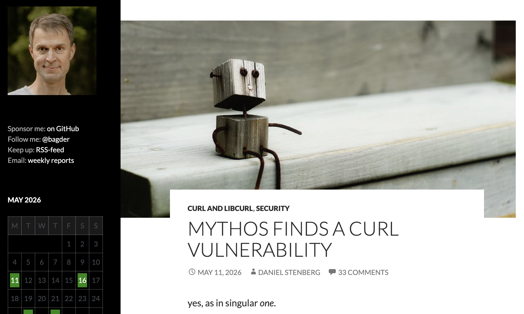 Mythos Finds A Curl Vulnerability