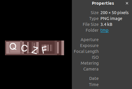 ScriptCase generated captcha