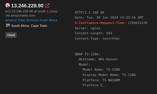 A honeypot pretending to be F5, Confluence, and QNAP