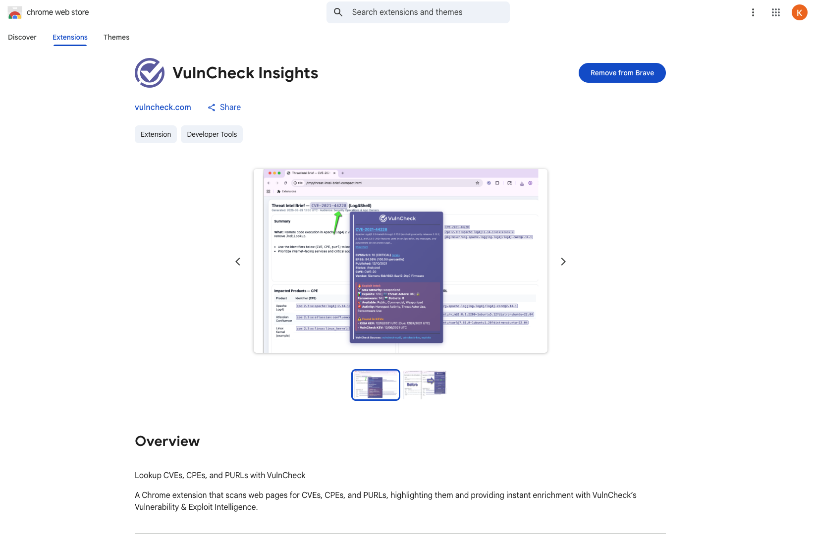chrome store
