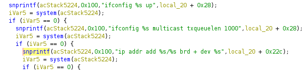 Decompiled output from sdwan_interface