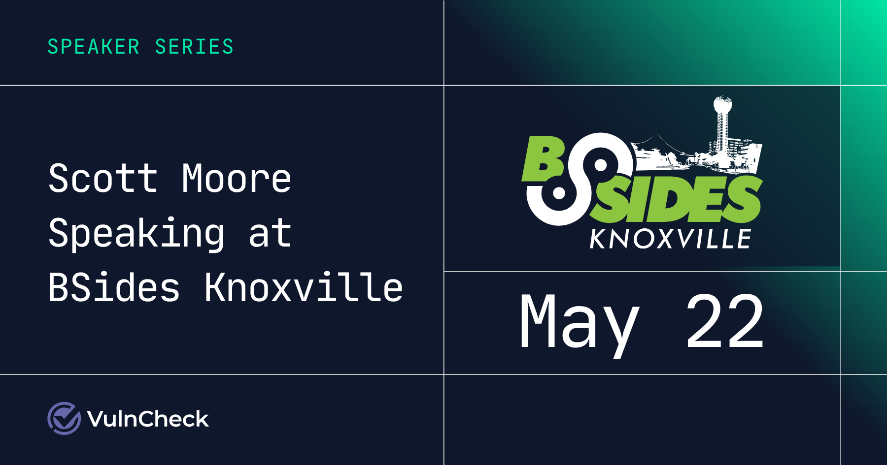VulnCheck’s Scott Moore at BSides Knoxville 2026